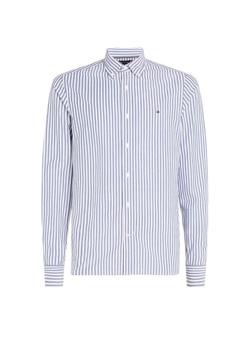 classic poplin stripe sf shirt Tommy Hilfiger | MW0MW345730A4.0A4